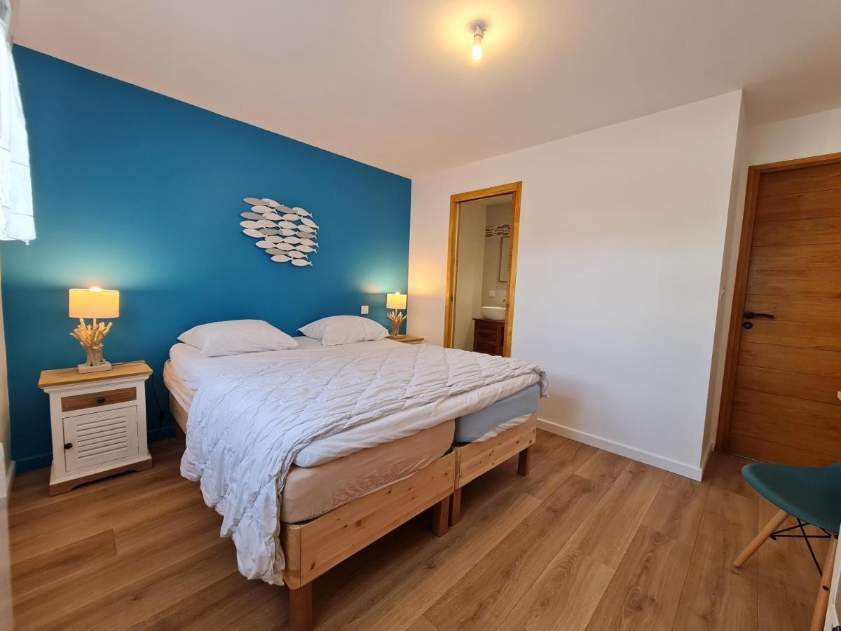 Ref 047 - Bel Appartement Moderne Pour Six Personnes Avec Vue Mer Plage A Pied Kerjouanno อาร์ซอง ภายนอก รูปภาพ